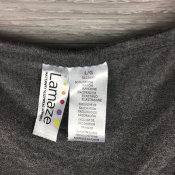 Lamaze Maternity Intimates Short Sleeve Shirt - Picture 6 of 6